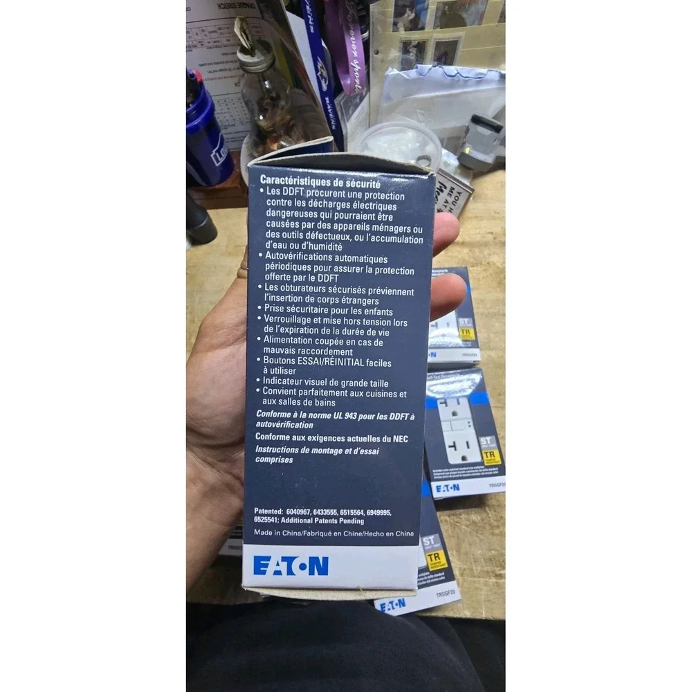 EATON TRSGF20W -SPL GFCI RECEPTACLE ,125V 20A